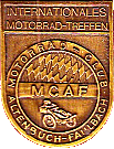 Altenbuch-Faulbach motorcycle rally badge from Jean-Francois Helias