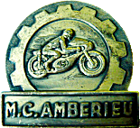 Amberieu motorcycle rally badge from Jean-Francois Helias