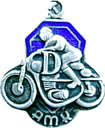 AMK (Russia) motorcycle club badge from Jean-Francois Helias