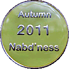 Autumn Nabdness motorcycle rally badge from Dave Ranger