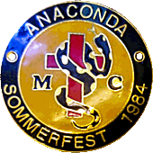 Anaconda motorcycle rally badge from Jean-Francois Helias