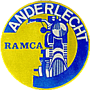 Anderlecht motorcycle rally badge from Jean-Francois Helias