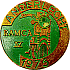 Anderlecht motorcycle rally badge from Hans Veenendaal