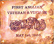 Anglian motorcycle rally badge from Jean-Francois Helias