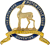 Antelope MCC motorcycle club badge from Jean-Francois Helias