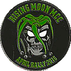April motorcycle rally badge from Ted Trett