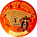 Ardie motorcycle rally badge from Jean-Francois Helias