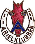 Ariel Klubben motorcycle club badge from Jean-Francois Helias