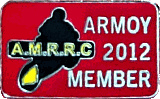 Armoy Road Race motorcycle club badge from Jean-Francois Helias