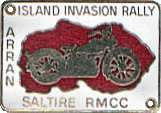 Island Invasion motorcycle rally badge from Jan Heiland