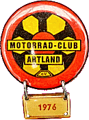 Artland motorcycle rally badge from Jean-Francois Helias