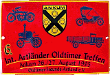 Artlander Oldtimer Ankum motorcycle rally badge from Jean-Francois Helias