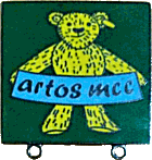Artos MCC motorcycle club badge from Jean-Francois Helias