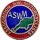 ASWM motorcycle club badge from Jean-Francois Helias