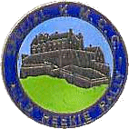 Auld Reekie motorcycle rally badge from Jan Heiland