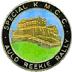 Auld Reekie motorcycle rally badge from Ted Trett