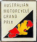 Australian GP_ motorcycle race badge from Jean-Francois Helias
