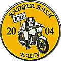 Badger Bash motorcycle rally badge from Stefan Gats