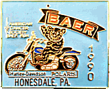Baer motorcycle run badge from Jean-Francois Helias
