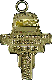 Balgzand motorcycle rally badge from Hans Veenendaal