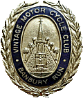 Banbury motorcycle run badge from Paul Mullis