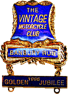 Banbury motorcycle run badge from Jean-Francois Helias