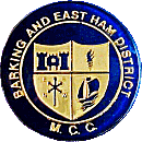 Barking & East Ham DMCC motorcycle club badge from Jean-Francois Helias