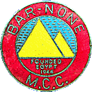 Bar-None motorcycle club badge from Jean-Francois Helias