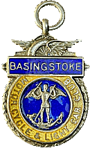 Basingstoke MC&LCC motorcycle club badge from Jean-Francois Helias
