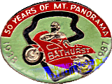 Bathurst Australian GP motorcycle race badge from Jean-Francois Helias