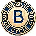 Beagles motorcycle club badge from Jean-Francois Helias
