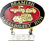 Beamish motorcycle run badge from Jean-Francois Helias