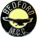 Bedford MCC motorcycle club badge from Jean-Francois Helias