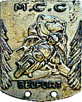 Belfort motorcycle rally badge from Jean-Francois Helias
