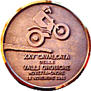 Bergamo motorcycle rally badge from Jean-Francois Helias