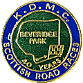 Beveridge Park motorcycle race badge from Jean-Francois Helias