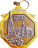 Big Cubic Brussels motorcycle rally badge from Jean-Francois Helias