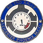 Big End motorcycle rally badge from Terry Reynolds