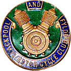 Blackpool and Fylde motorcycle club badge from Jean-Francois Helias