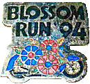 Blossom motorcycle run badge from Jean-Francois Helias