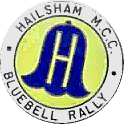 Bluebell motorcycle rally badge from Ted Trett