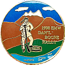 BMW Boone motorcycle rally badge from Jean-Francois Helias