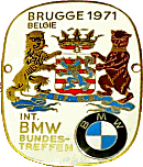 BMW Bundestreffen Brugge motorcycle rally badge from Jean-Francois Helias