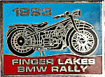 BMW Finger Lakes motorcycle rally badge from Jean-Francois Helias