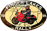 BMW Fingers Lakes motorcycle rally badge from Jean-Francois Helias