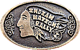 BMW Indian Nations motorcycle rally badge from Jean-Francois Helias