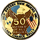 BMW Last Chance motorcycle rally badge from Jean-Francois Helias