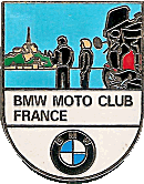 BMW France motorcycle club badge from Jean-Francois Helias