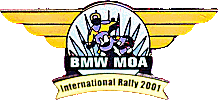 BMW MOA International motorcycle rally badge from Jean-Francois Helias