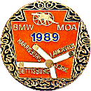 BMW MOA York motorcycle rally badge from Jean-Francois Helias